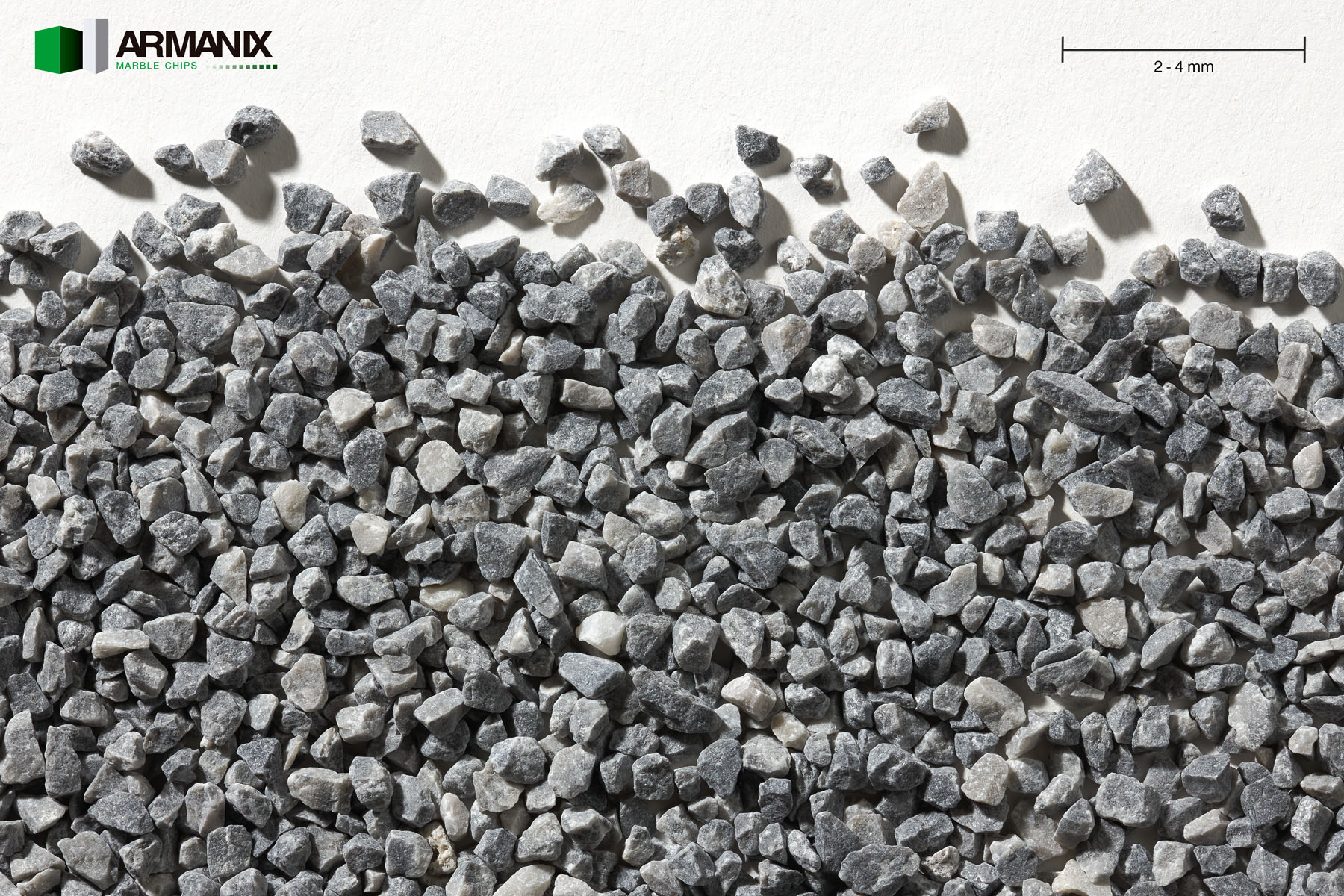 Dark Grey Special Resin 2-4 mm