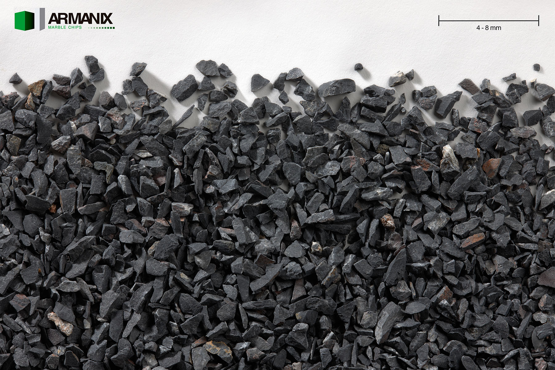 Intense Black 4-8 mm